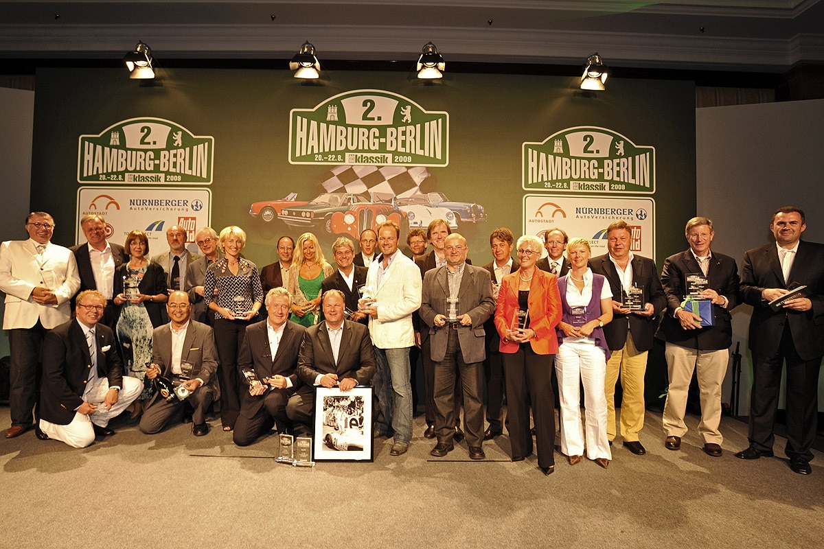 Rallye Hamburg-Berlin Klassik 2009, Gala - AUTO BILD KLASSIK
