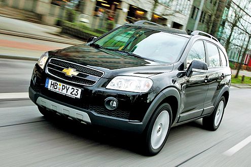 Mit 4,64 Metern ist der Chevrolet eine sehr stattliche Erscheinung.