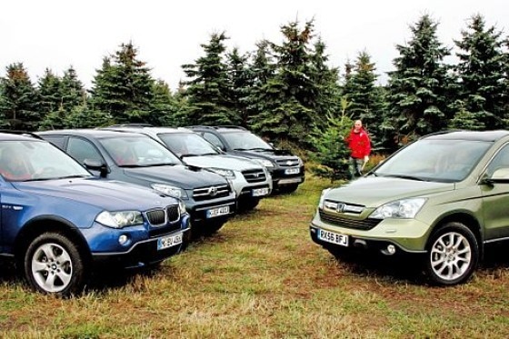 Fünf Kompakt-SUV im Test