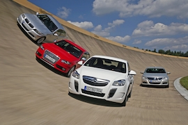 Audi S4 BMW 335i Opel Insignia OPC VW Passat CC