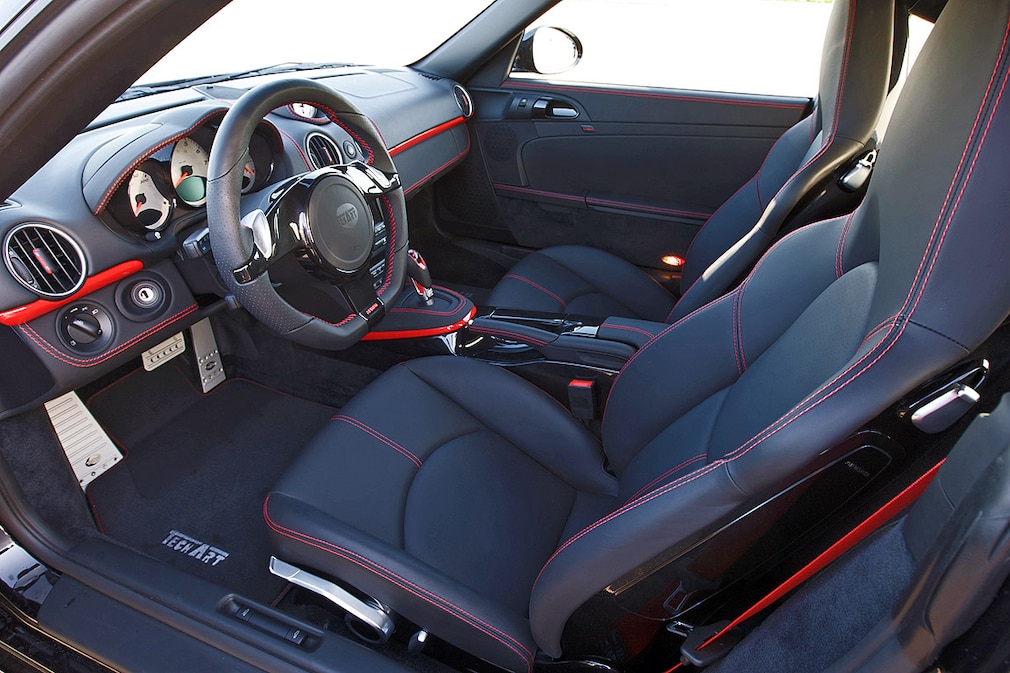 Getunter Porsche Cayman Techart