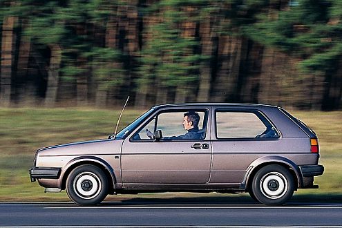 Bis heute relativ robust: die zweite Generation des Golf.