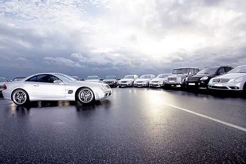 Da braut sich was zusammen: 16 AMG-Modelle treten zum Vergleich an.