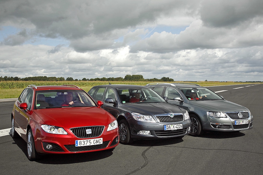 VW Passat Variant Skoda Octavia Combi Seat Exeo ST