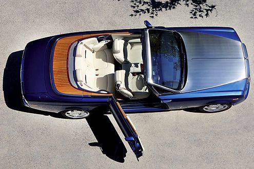 Vorfreude auf die Open-Air-Saison: Rolls-Royce Phantom Drophead Coupé.
