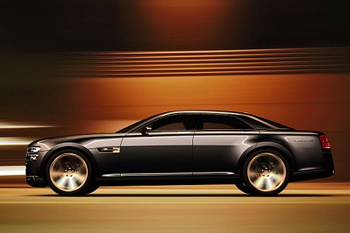 Alles mächtig: Der Ford Interceptor Concept ist ein typischer Amerikaner.