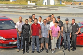 Fahrtraining im VW Golf GTI