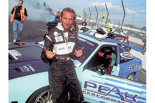 Drift-Pionier in Europa: der Holländer Olaf Commijs.