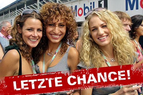 Gridgirls letzte Chance