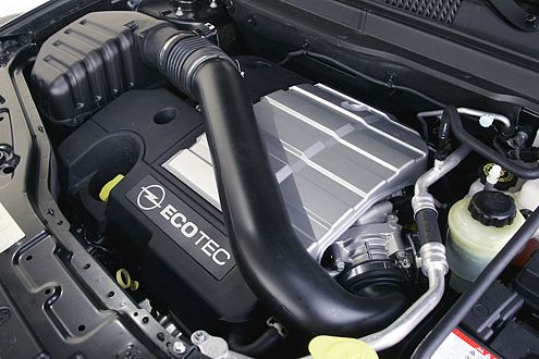 Topmotorisierung: sechs Zylinder, 3,2 Liter Hubraum, 227 PS.
