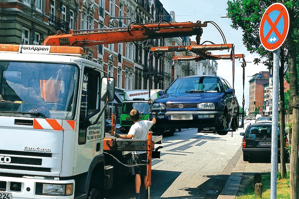 Wann ist Abschleppen erlaubt?