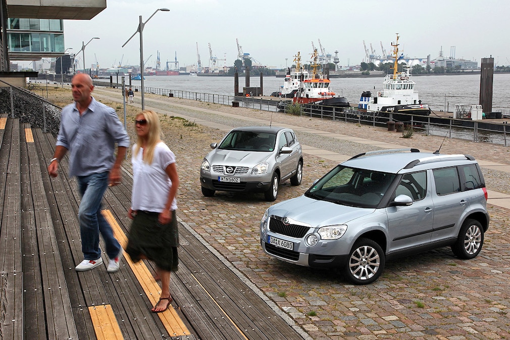 Nissan Qashqai 2.0 4x4 Skoda Yeti 1.8 TSI 4x4