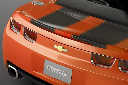 Dieses straffe Hinterteil ist ab 2009 auf Amerikas Straßen zu bestaunen. Vorerst jedoch nur als Studie in Detroit.