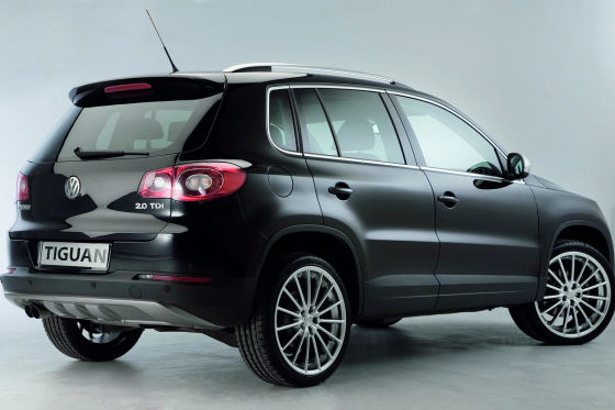 VW Tiguan mit Unterfahrschutz