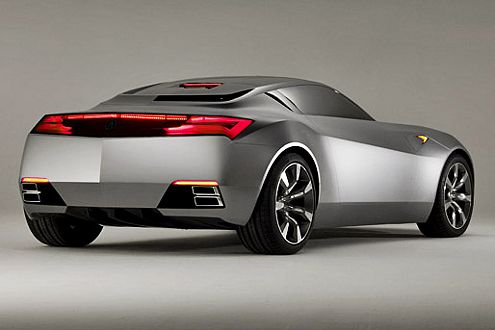 Acura Advanced Sports Car Concept: Die rassige Studie ist der Vorläufer der neuen NSX-Generation.