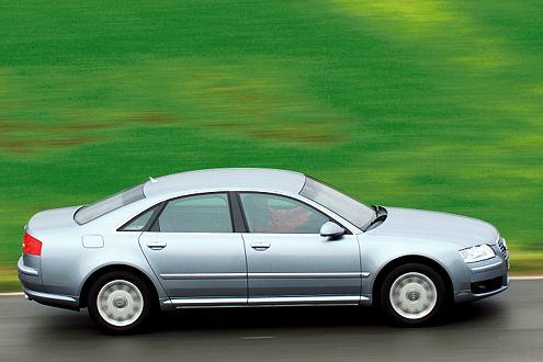 Ups: Der Zuziehmechanismus des Heckdeckels klemmt beim Audi.