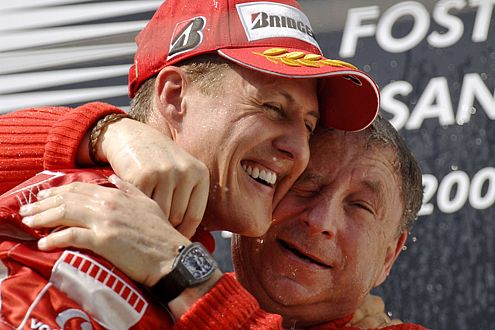 Ob wir solche Bilder auch von Todt und Massa/Räikkönen sehen werden?