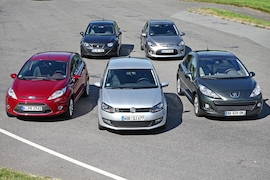 Ford Fiesta Mazda2 Peugeot 207 Seat Ibiza VW Polo