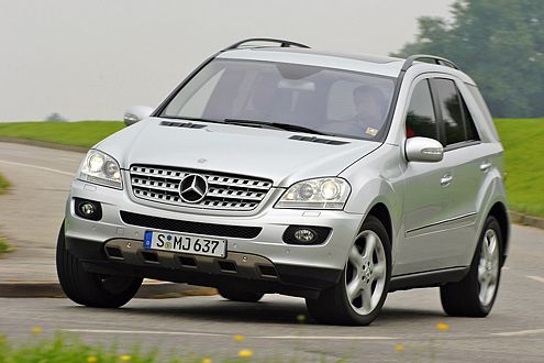 Könnte mehr Rückmeldung vertragen: die Lenkung des Benz.