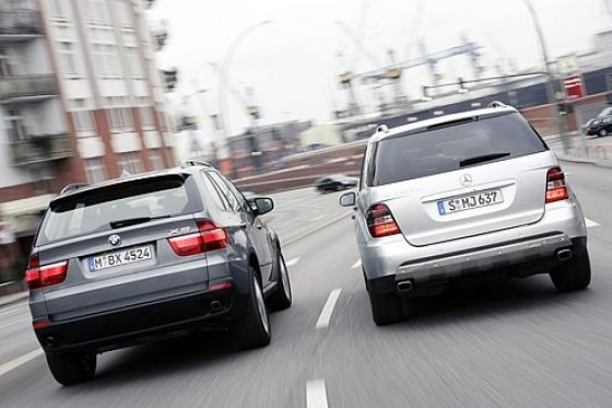 Test BMW X5  Mercedes ML