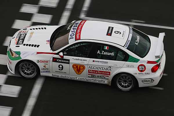 Alex Alessandro Zanardi 2009 Tourenwagen-WM WTCC Oschersleben BMW