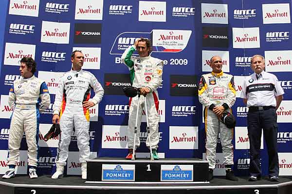 Alex Alessandro Zanardi 2009 Tourenwagen-WM WTCC Oschersleben BMW