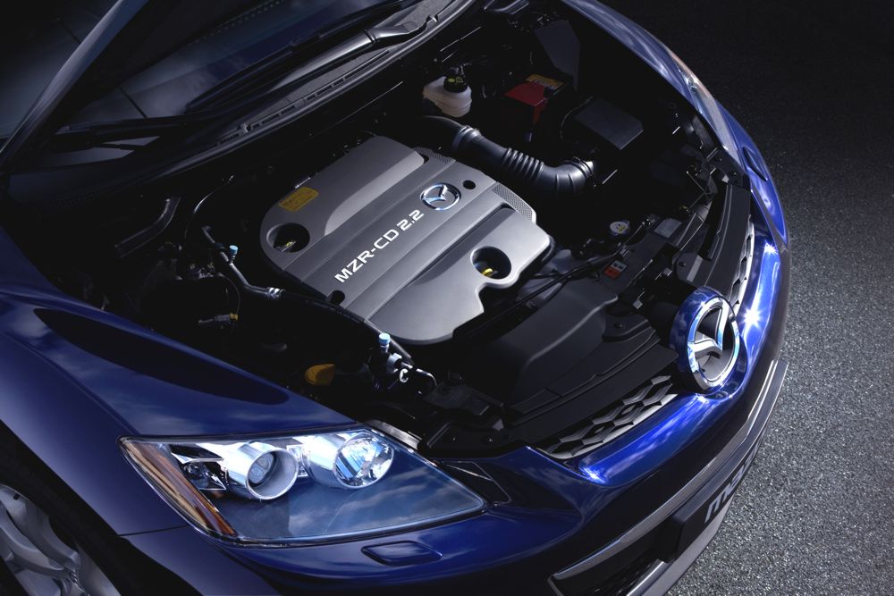 Mazda CX-7 mit SCR-Abgasreinigung