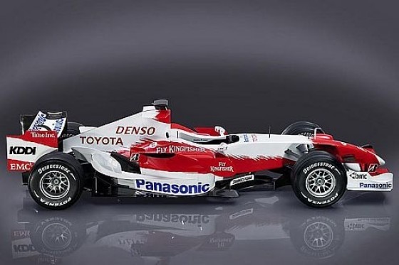 Neuer F1-Bolide von Toyota