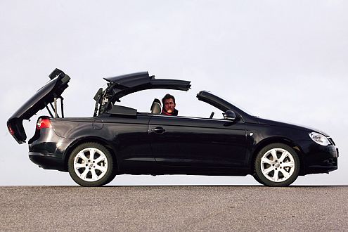 Der Stahldach-Strip des VW Eos verdient Applaus.