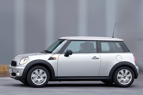 Noch ein Nachzügler im neuen Design: der Mini One.