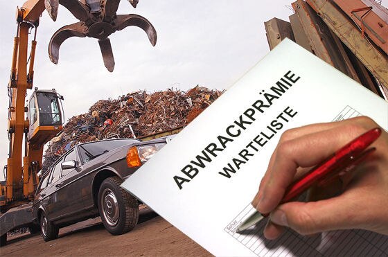 Warteliste für Abwrackprämie