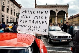 Blockade gegen City-Fahrverbote