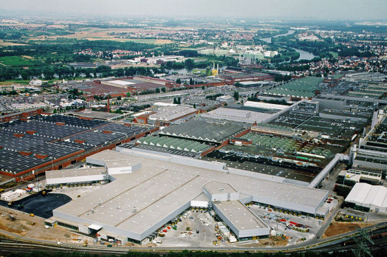Neues Opel-Werk in Rüsselsheim