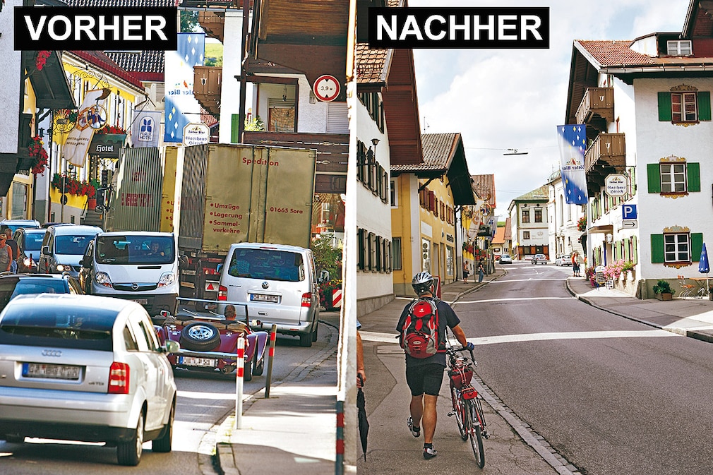 Autobahnbau Ein Dorf atmet auf