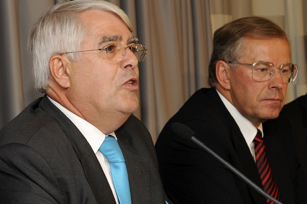 Dirk Pfeil (l.) und Manfred Wennemer