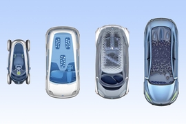 Renault E-Autos auf der IAA 2009