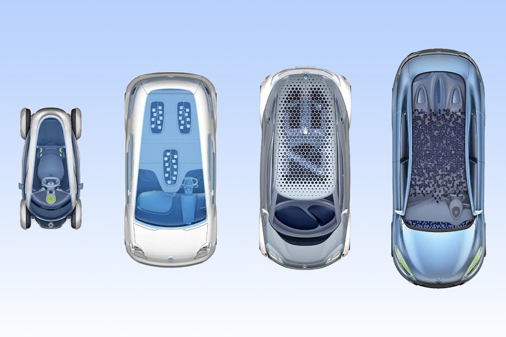 Renault E-Autos auf der IAA 2009