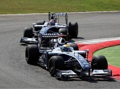 Nico Rosberg lag nur kurze Zeit vor seinem Teamkollegen