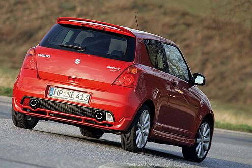 Der Swift Sport macht optisch keinen Hehl aus seinem Anspruch.