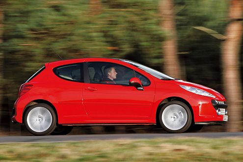 Peugeot 207: Mit 19.850 Euro ist der Franzose der teuerste Testkandidat.