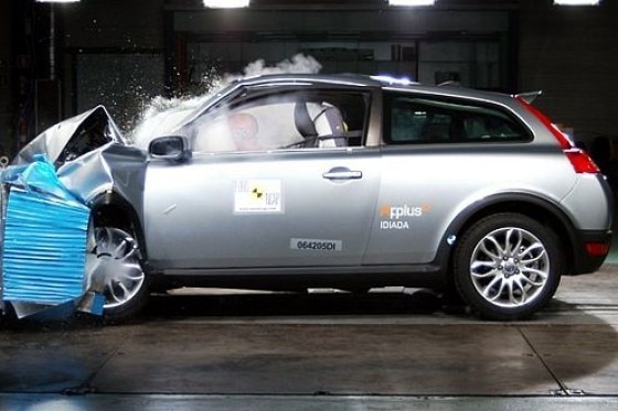 EuroNCAP-Crashtest Volvo C30