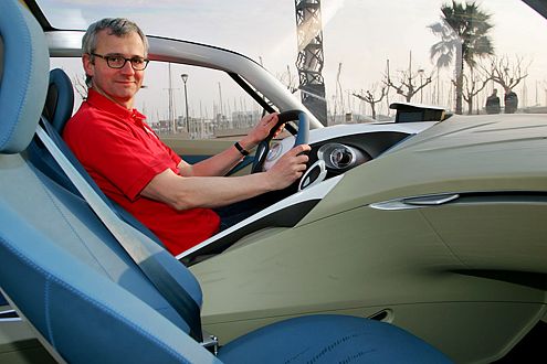 Erster Tester im Hakaze: AUTO BILD-Redakteur Dirk Branke.