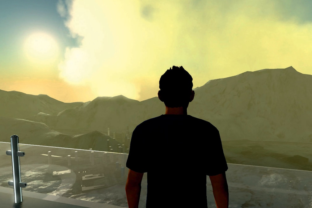 Audi E-Tron im Rennspiel "Vertical Run"