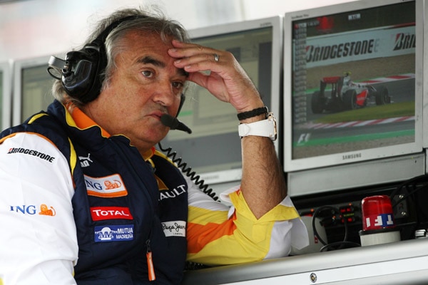 Flavio Briatore, ehemaliger F1-Renault-Teamchef