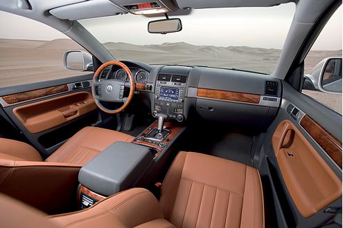 Gewohnter Luxus im gelifteten SUV aus Wolfsburg.