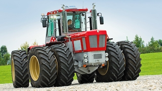Schlüter Profi-Gigant mit Zwillingsbereifung vorn und hinten