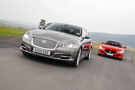 Jaguar XJ 5.0 V8 Maserati Quattroporte Sport GT S