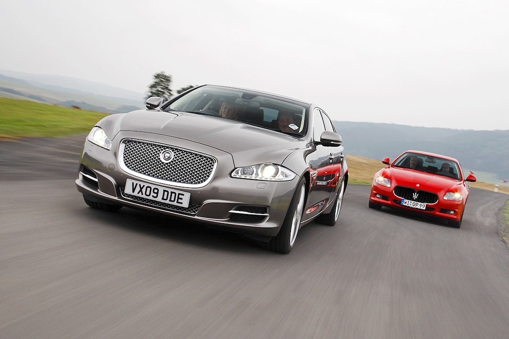 Jaguar XJ 5.0 V8 Maserati Quattroporte Sport GT S