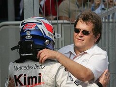 Sportchef Norbert Haug versteht sich immer noch gut mit Kimi Räikkönen