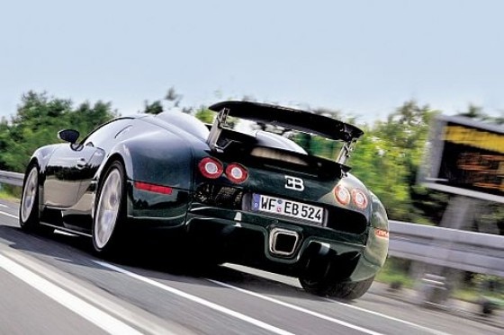 Test Bugatti Veyron 16.4